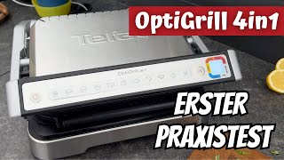 Der neue OptiGrill 4in1  Erster Praxistest mit Steaks [upl. by Yrag]