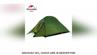 Naturehike Cloud Up 1 2 3 People Tent Ultralight 20D Camping Tent Waterproof Outdoor Hiking Travel T [upl. by Agosto]