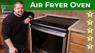 Is This The BEST Convection Oven GE Electric Range Review that has an Air Fryer and MORE [upl. by Villiers]