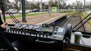 Stadtbahn Düsseldorf Führerstandsmitfahrt Line U78 [upl. by Aniret]