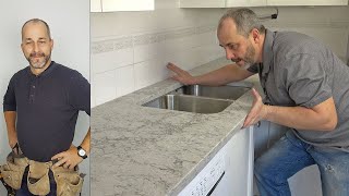 How to Update Your Old Counter tops to Quartz [upl. by Reginald]