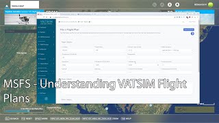 MSFS  Understanding VATSIM flight plans [upl. by Noorah]