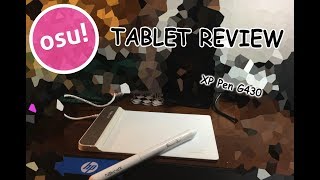 Osu XP Pen G430S Review [upl. by Yrdnal752]