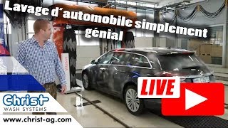 Live Car Wash  Lavage Auto  ChristWashSystems [upl. by Shermie]