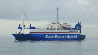 Super Shuttle Roro 14 Arrival to Cebu  Ship Spotting on the Shore  28 May 2022 [upl. by Etnoved75]