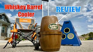 Halftime Chiller Whiskey Barrel Cooler Review [upl. by Eelitan219]