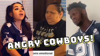 COWBOYS FANS REACTION VS 49ERS  TikTok Compilation [upl. by Ellerahs]