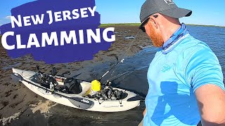 Clamming in New Jersey and How to Salt Clams for Bait [upl. by Imoyik]