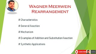 Wagner Meerwein Rearrangement Reaction [upl. by Valora]