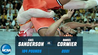 Cael Sanderson v Daniel Cormier NCAA title match at 184 pounds [upl. by Hyps325]