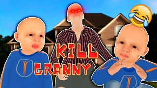 DYING OF LAUGHTER FROM THIS GAME  Granny Simulator2 [upl. by Chee309]