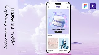 Create a Stunning Animated Shopping App UI in Kodular Part 2  Free aia file [upl. by Hardi]