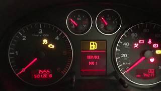 How To Reset 20032014 Audi A3 Service Due Inspection Oil Light [upl. by Terra]