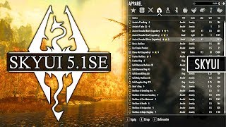 Skyrim SE  SkyUI 51 Special Edition RELEASED amp More SKSE64 Mods [upl. by Zachariah]