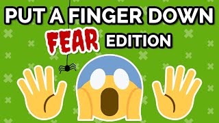 Put A Finger Down 😱 FEAR Edition [upl. by Laidlaw]