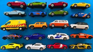 20 burago mini cars from my giant car collection [upl. by Millford961]