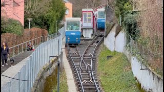 Zürich Polybahn and Funicular Rigiblick [upl. by Anceline]