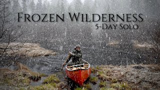 WILD WEATHER on 5Day Solo Spring Camping Trip 8ºC [upl. by Wentworth933]