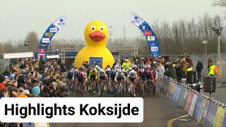 Highlights Cyclocross Koksijde 2024  Men [upl. by Blau566]