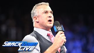 Shane McMahon addresses the WWE World Cup SmackDown LIVE Oct 23 2018 [upl. by Adnah287]