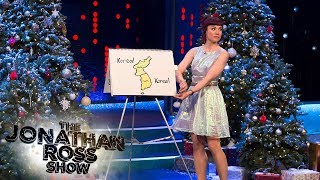 Bec Hill Misheard Christmas Lyrics  The Jonathan Ross Show [upl. by Kristianson]