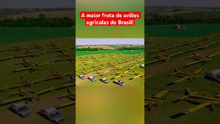 MAIOR FROTA DE AVIÕES AGRÍCOLAS DO BRASIL [upl. by Irme36]