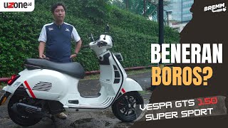 Review Vespa GTS 150 Cocok Buat Harian Tapi Bensinnya Boros [upl. by Emmeline]