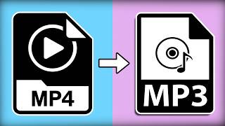 How To Convert MP4 To MP3  Convert Video To MP3 [upl. by Elda559]