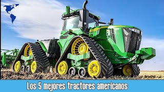 LOS 5 MEJORES TRACTORES AMERICANOS por marcas [upl. by Nanyt]