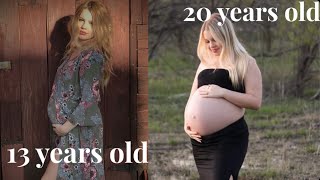 being pregnant at 13 vs being pregnant at 20 [upl. by Jeb]