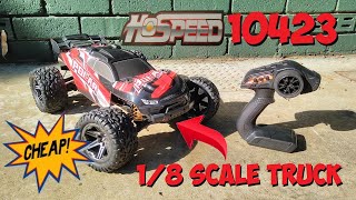 HOSPEED HS10423  Cheap 18 Scale Truggy Review [upl. by Wren]