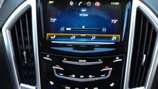 How To Set Climate Control Cadillac CUE [upl. by Birdella]