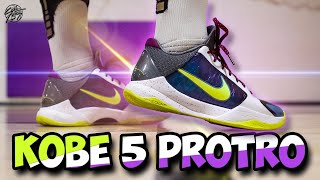 Nike Kobe 5 PROTRO Performance Review [upl. by Alue503]