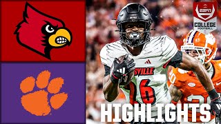 Louisville Cardinals vs Clemson Tigers  Full Game Highlights  ESPN College Football [upl. by Morita]