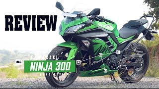 2019 Kawasaki Ninja 300 Detailed Review  Test Ride [upl. by Royo]