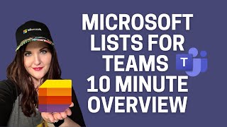 Microsoft Lists for Teams 10 Minute Overview [upl. by Atikal]