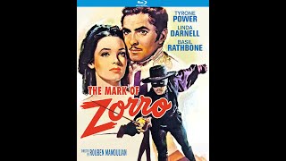 The Mark of Zorro 1940  Tyrone PowerLinda DarnellBasil Rathbone  Happy New Year 2020  full hd [upl. by Giacinta296]