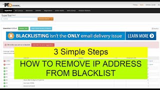 How to Remove IP Address from Blacklist 2023  SpamRats CBL Spamhaus Barracuda [upl. by Consuela]