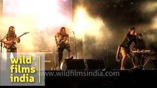 Nightmares band from Sikkim rocks Nagaland at Hornbill Rock Contest  The Trooper [upl. by Attikin]