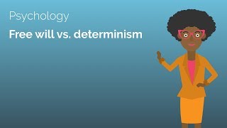 Free Will versus Determinism  Psychology Alevel Revision Video  Study Rocket [upl. by Tersina582]