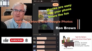 Making a movie with Google Photos [upl. by Aihcrop]