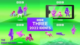 BBC Three 2022 Idents  The Ident Review [upl. by Ihn]