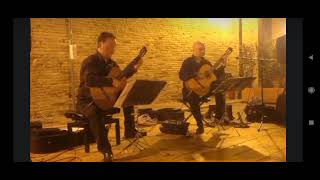 Alessandro Cavallucci Tango a spillo in duo con Giuliano Morgione [upl. by Gerianna341]