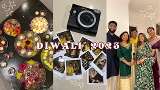 DIWALI 2023 WITH INSTAX  AnchalMUA [upl. by Nodarb947]