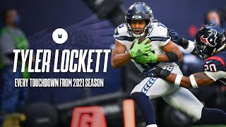 Every Tyler Lockett Touchdown from 2021 Season  Seattle Seahawks [upl. by Yetty]