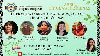 Mesa Literatura Indígena e a promoção das línguas indígenas [upl. by Aristotle]