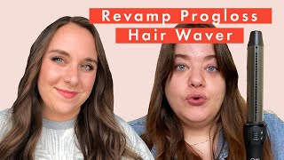 Revamp Progloss Perfect Finish Waver Review amp Tutorial  Cosmopolitan UK [upl. by Namajneb]