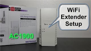 NETGEAR WiFi Range Extender AC1900 setup How to NetGear Setup with amp without WPS  Easy amp Fun [upl. by Adna]