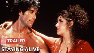 Staying Alive 1983 Trailer  John Travolta  Cynthia Rhodes [upl. by Audley]