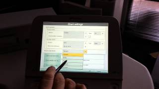 Topcon CV5000s KB50 Setup screens [upl. by Llehsyar]